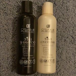 Royale Platinum 5 in 1 Shampoo and Conditioner